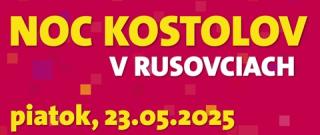 Noc kostolov v Rusovciach
