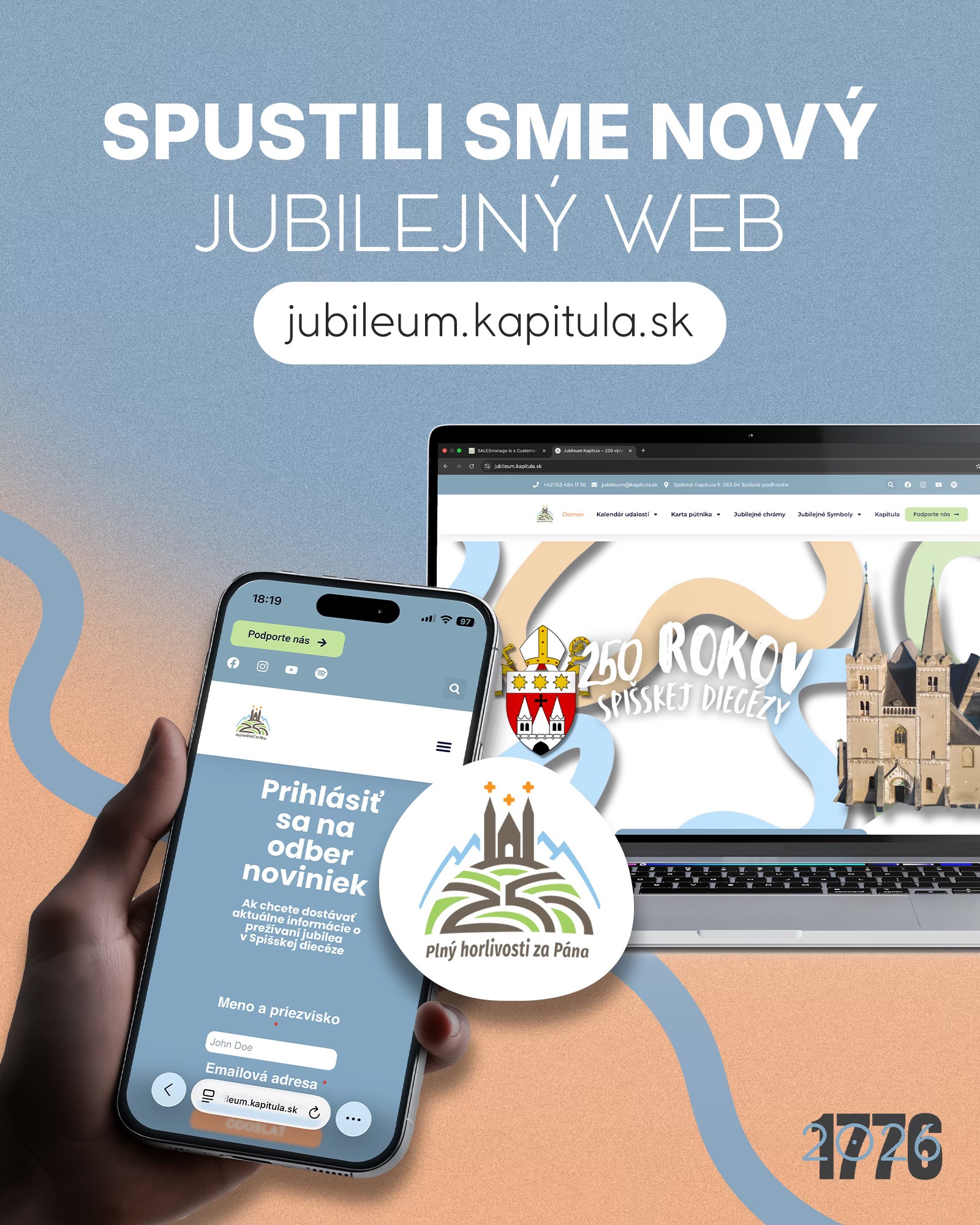 Jubilejný web